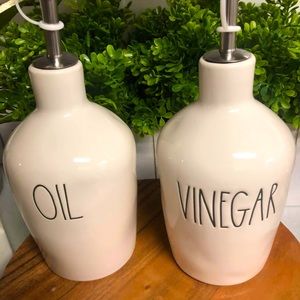 Rae Dunn New Oil and Vinegar pair